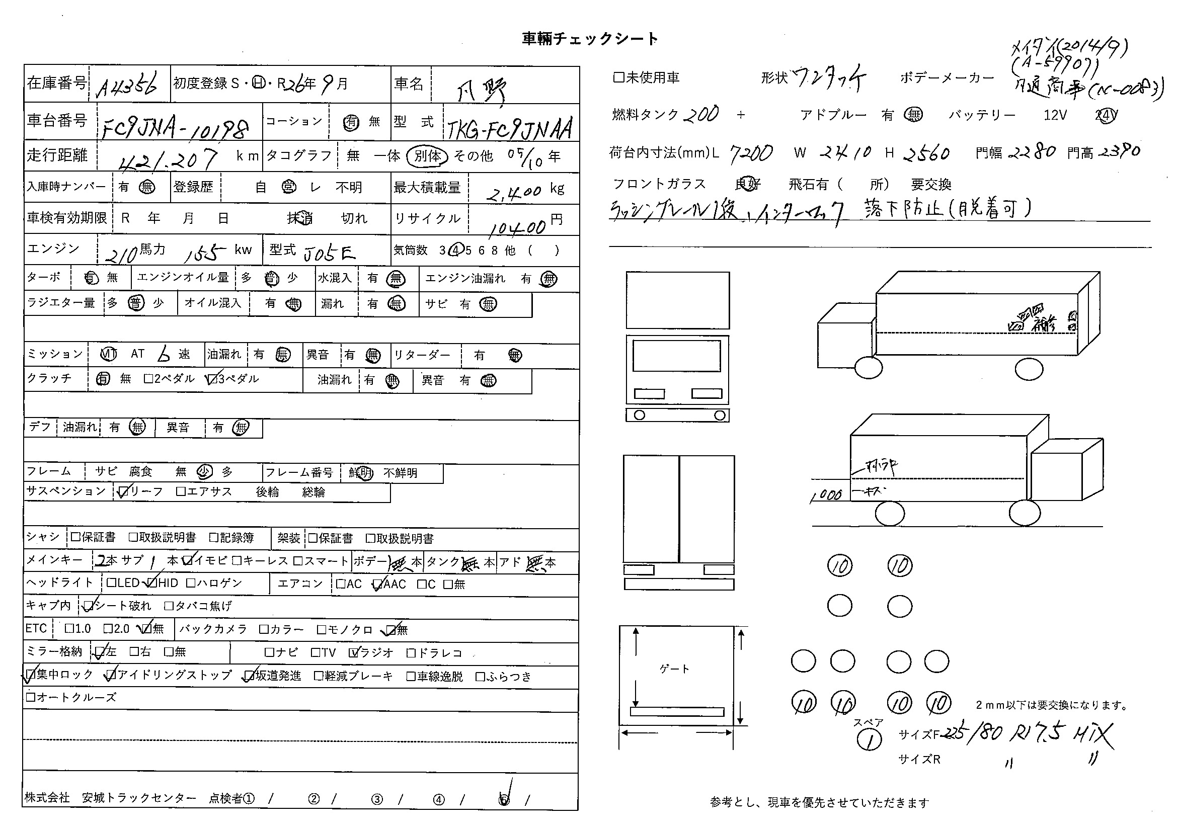 トラック画像