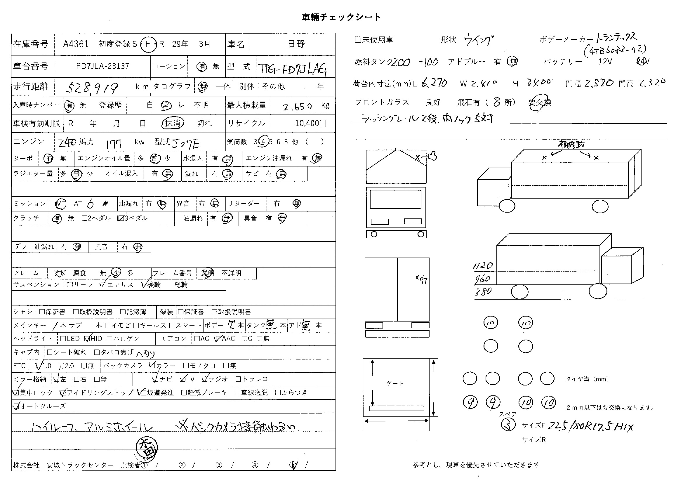 トラック画像