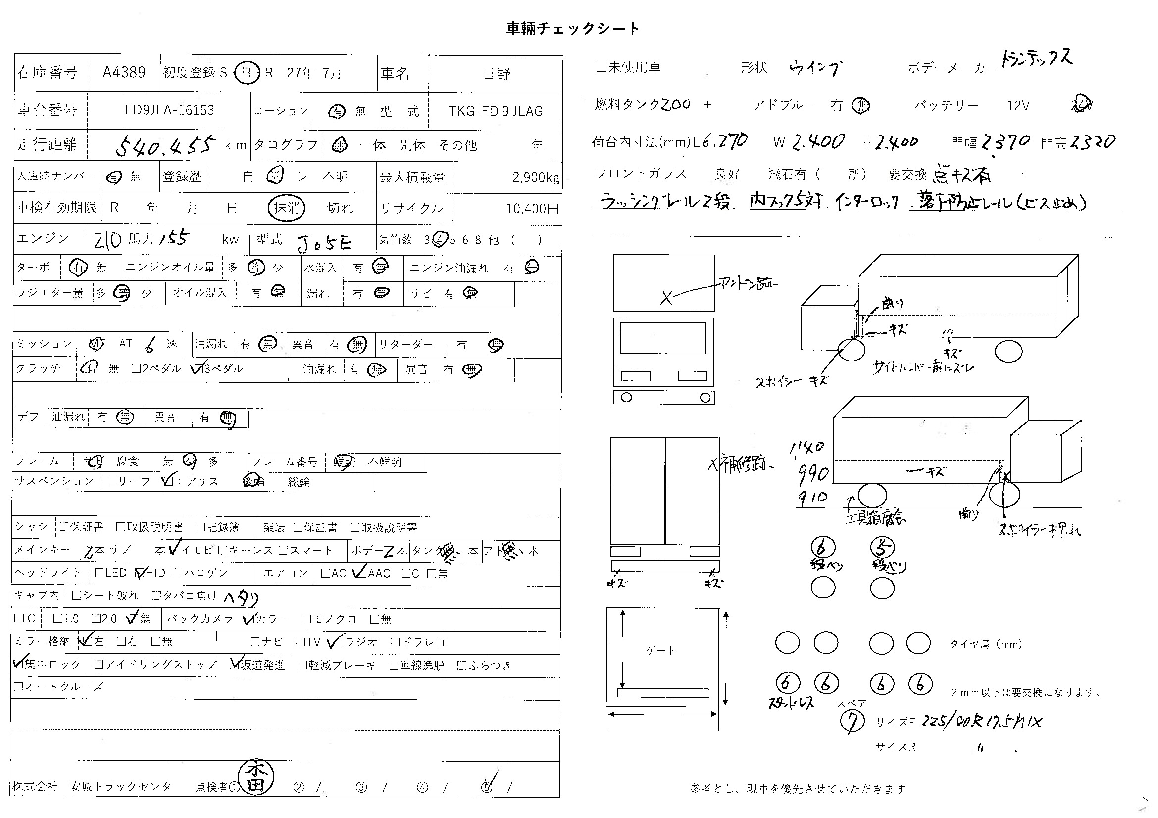 トラック画像