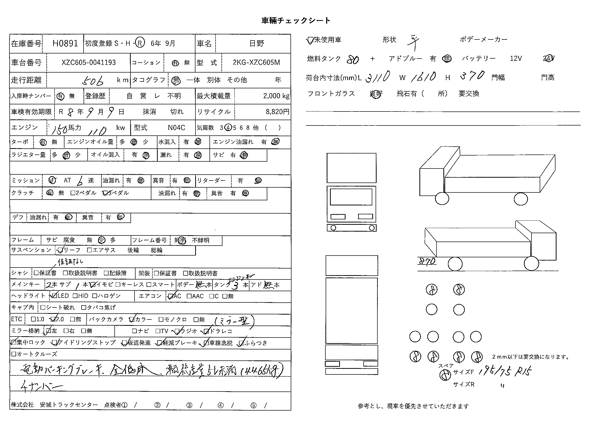 トラック画像