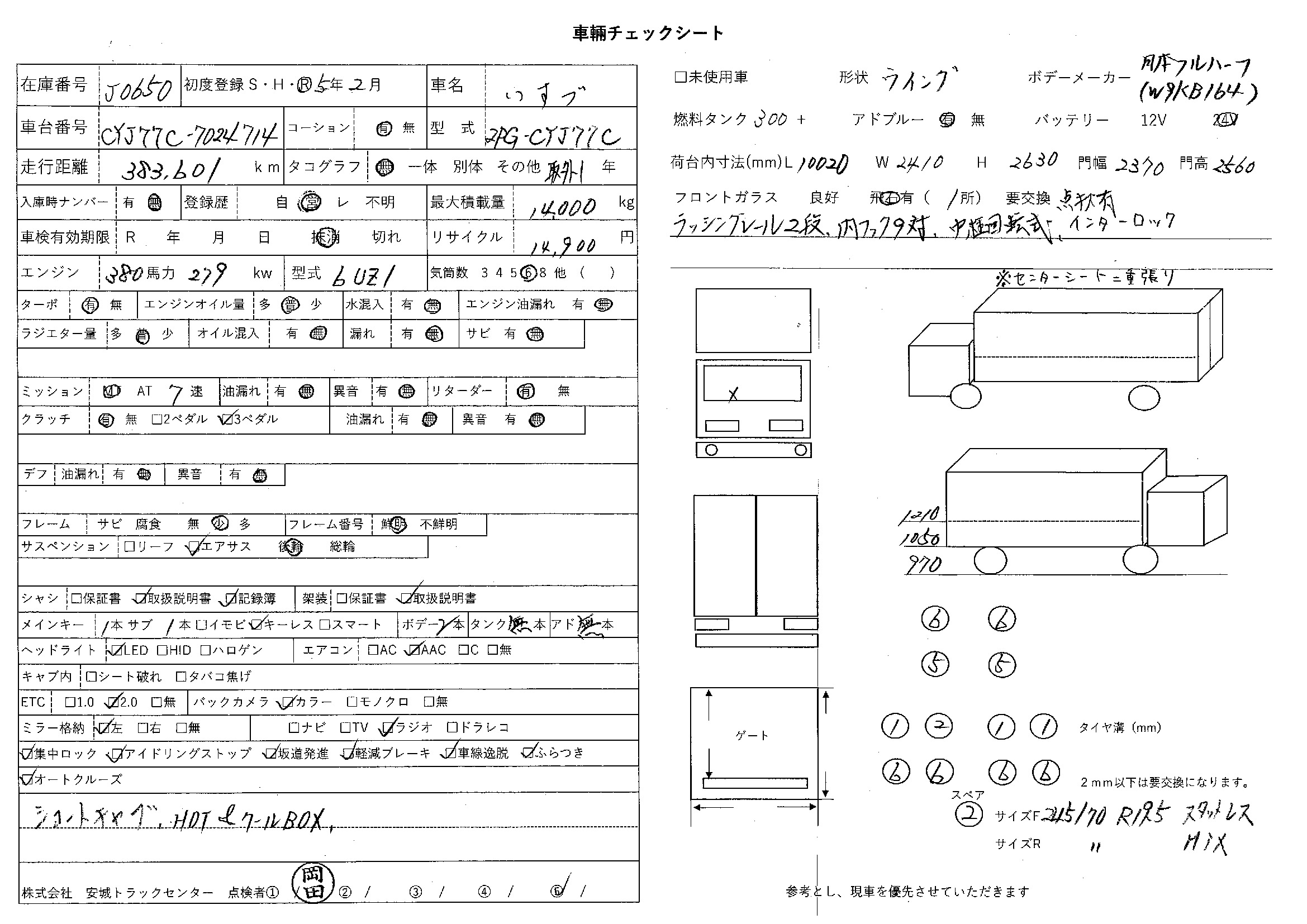トラック画像