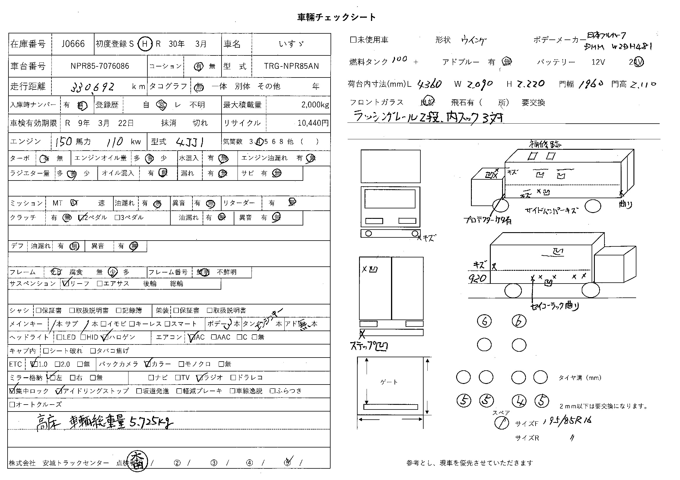 トラック画像