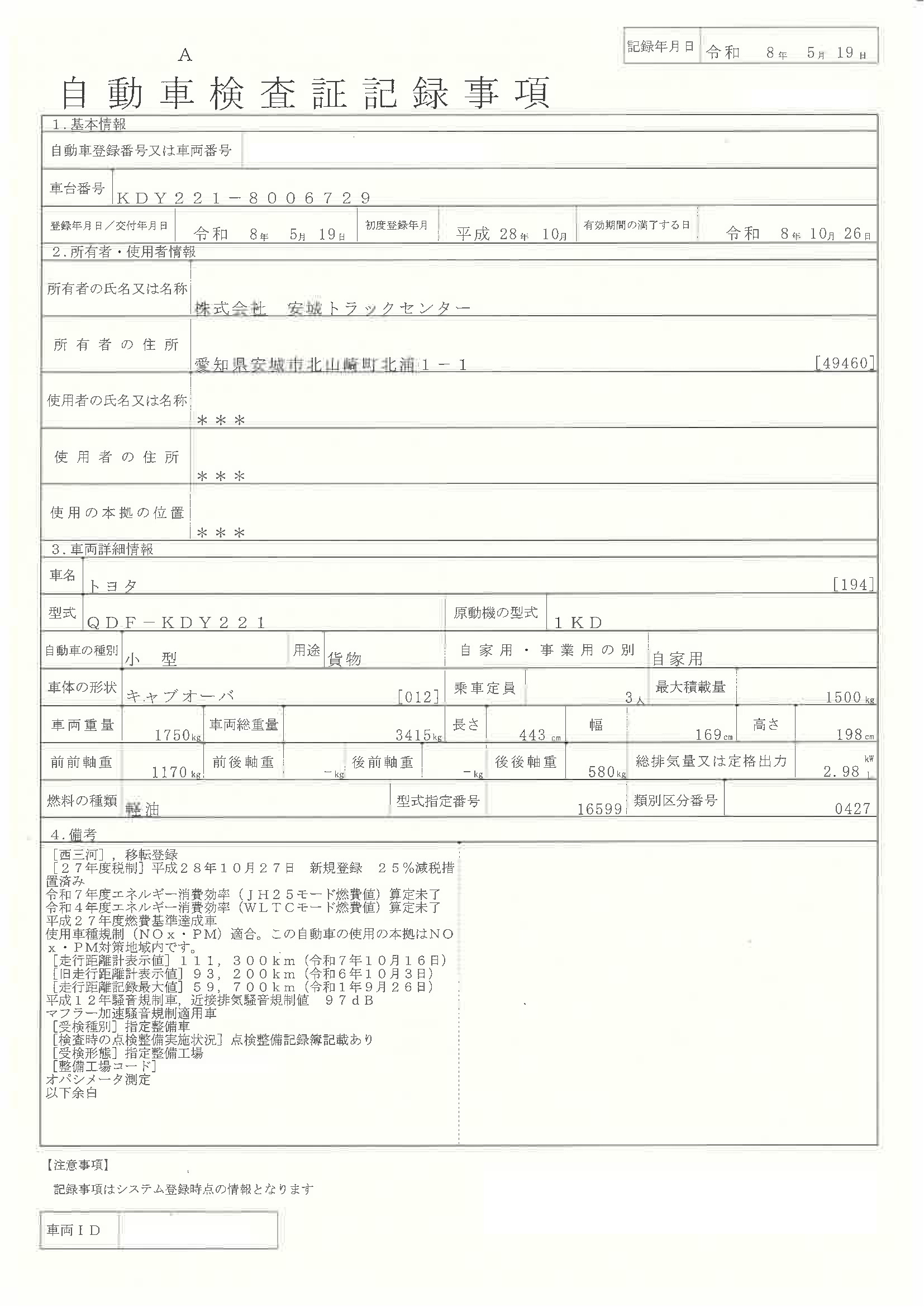 トラック画像