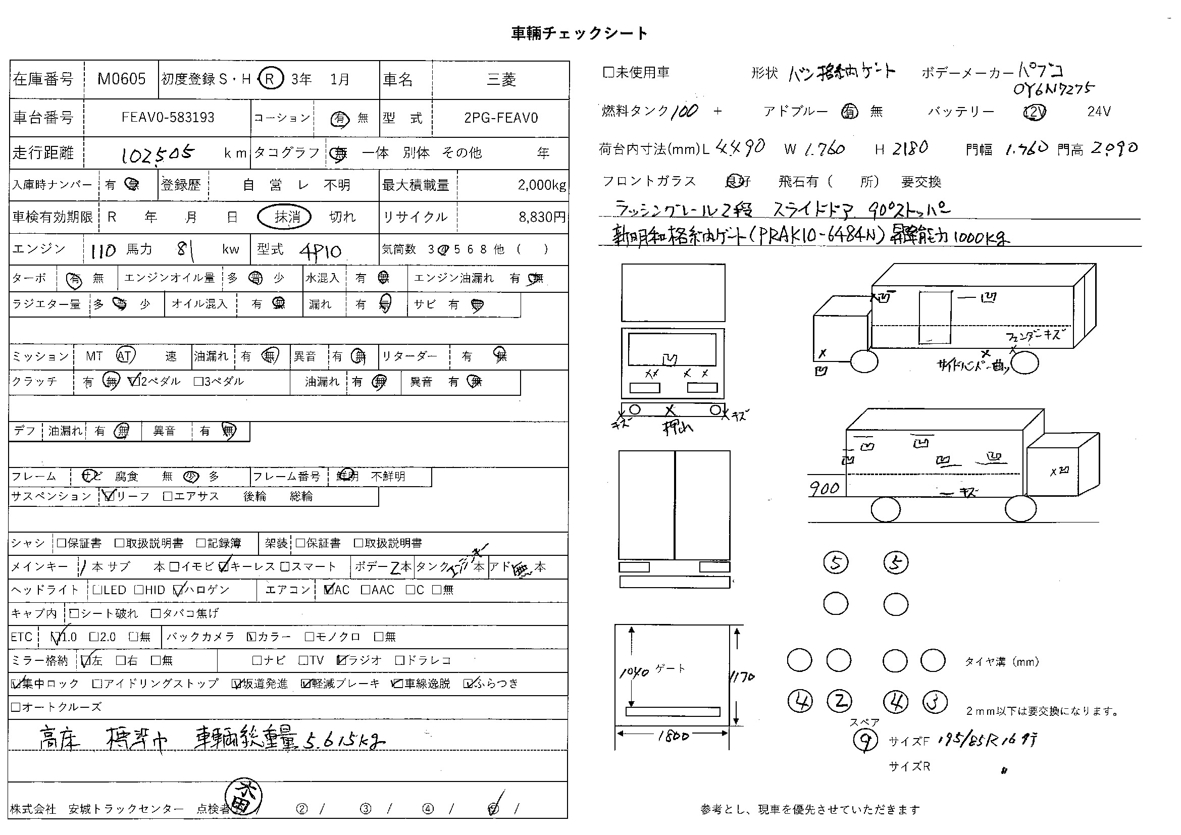 トラック画像