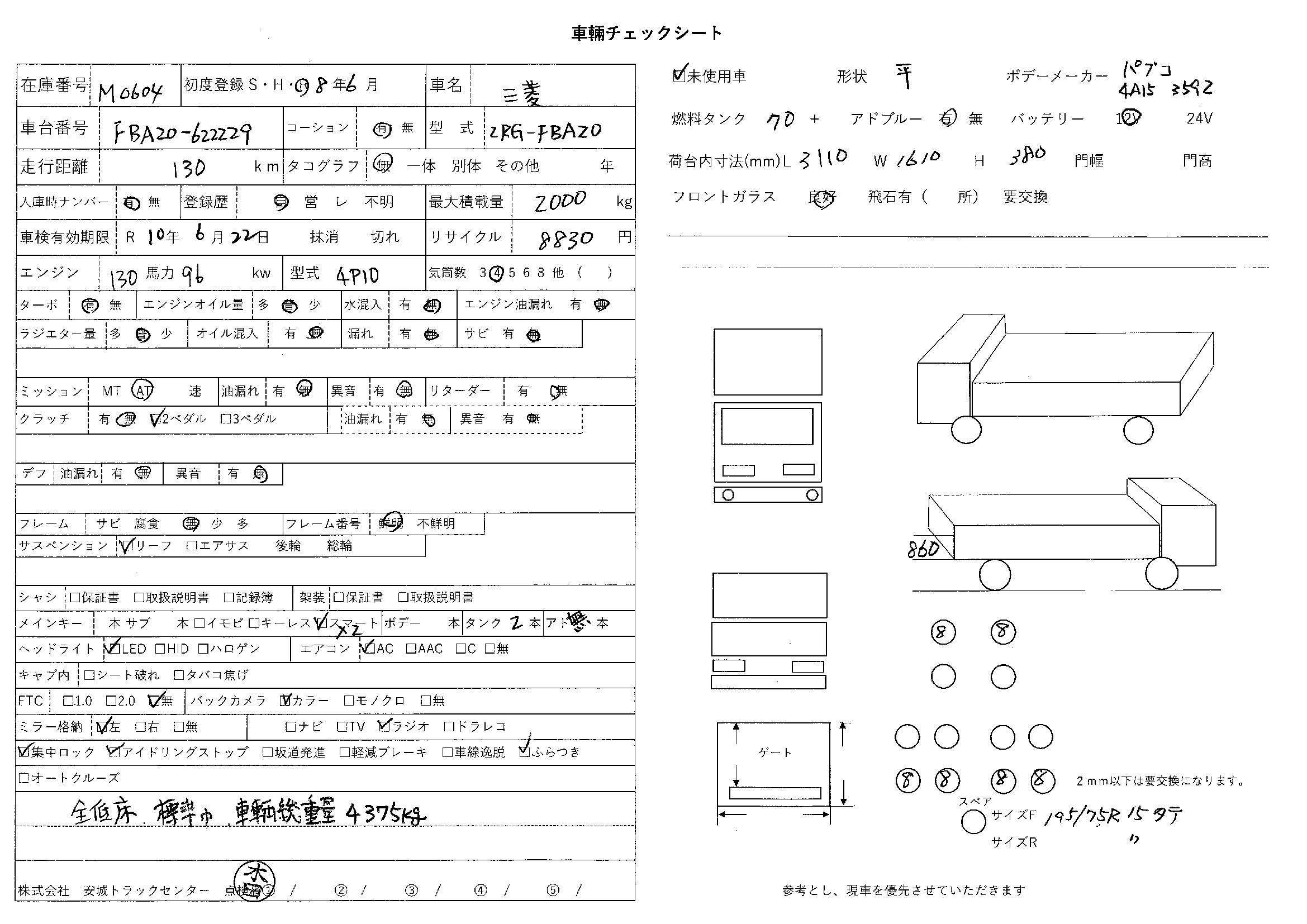 トラック画像