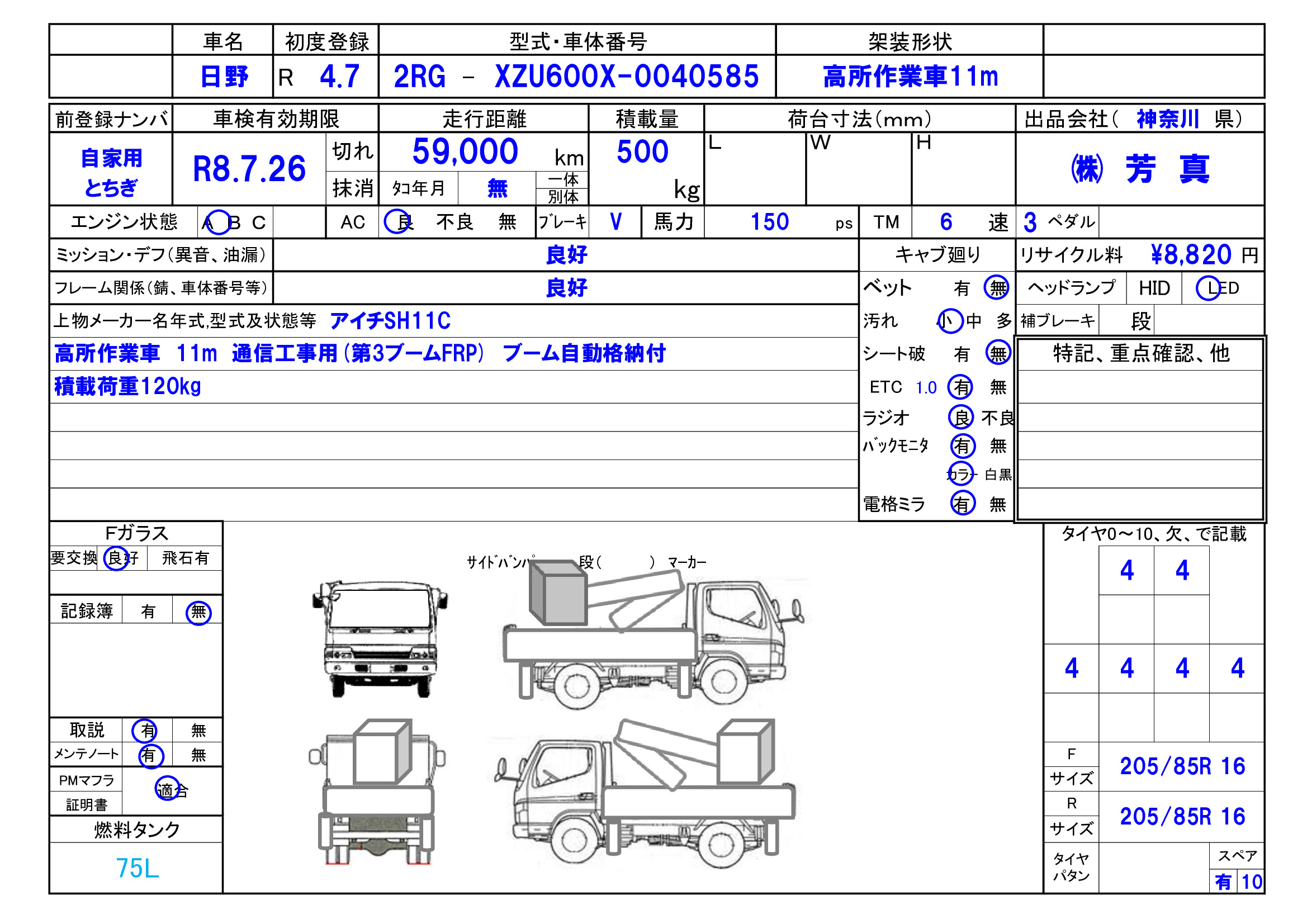 トラック画像
