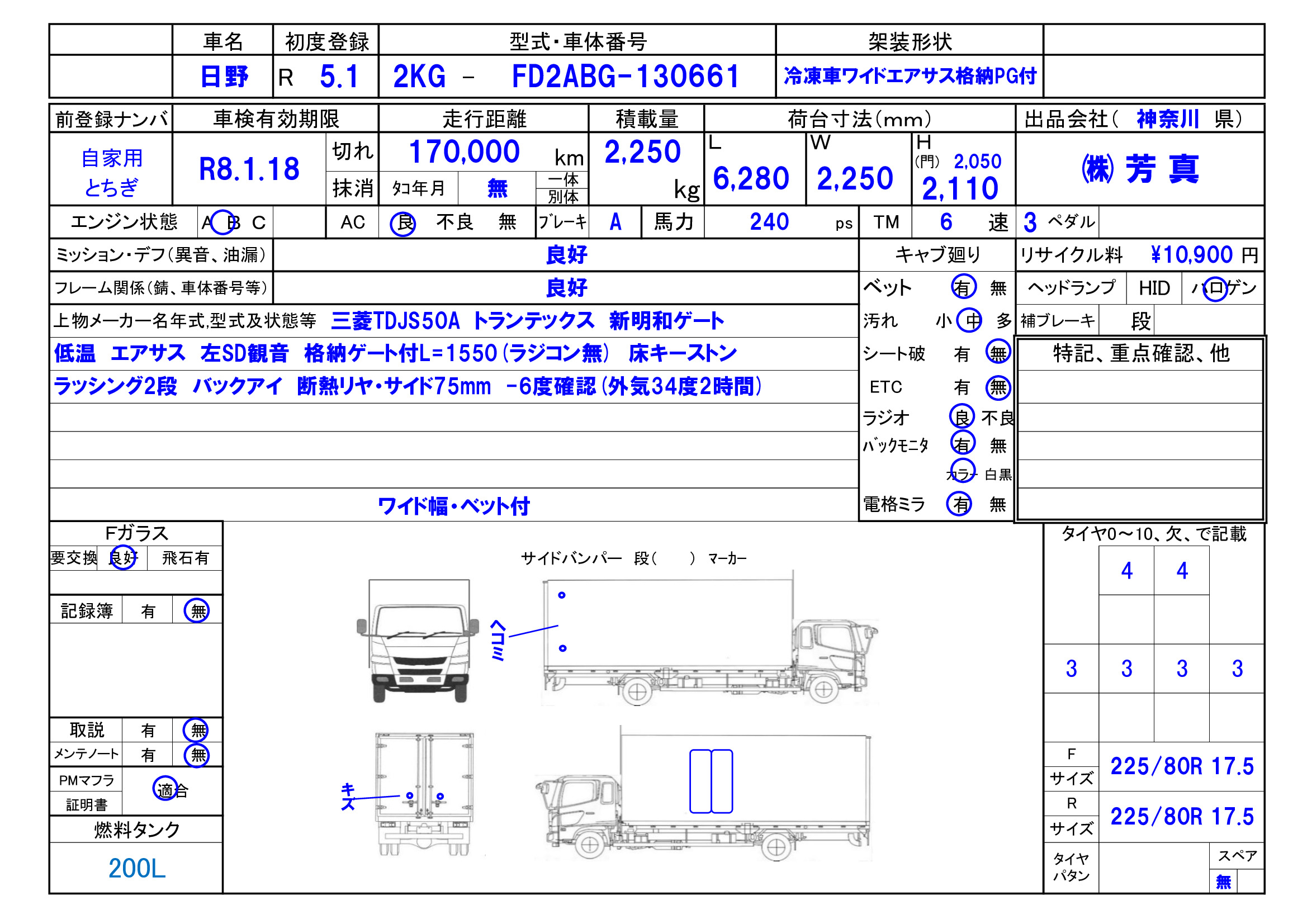 トラック画像