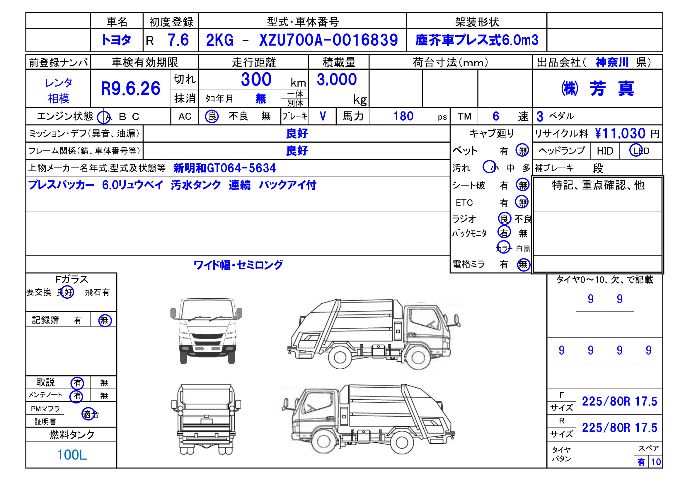 トラック画像