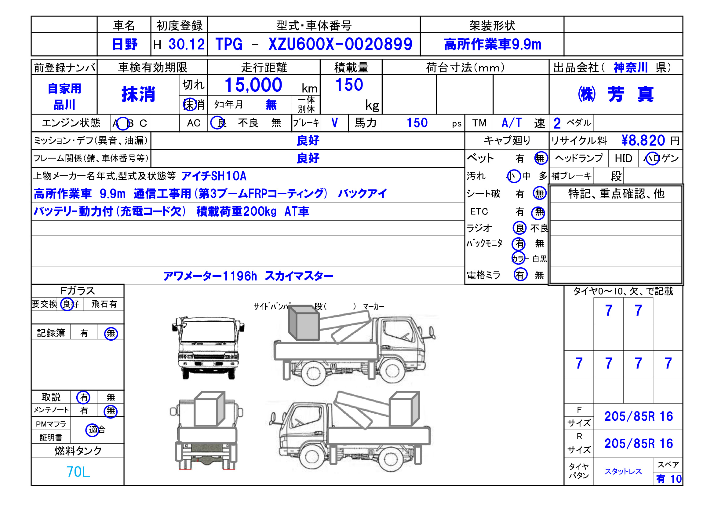 トラック画像