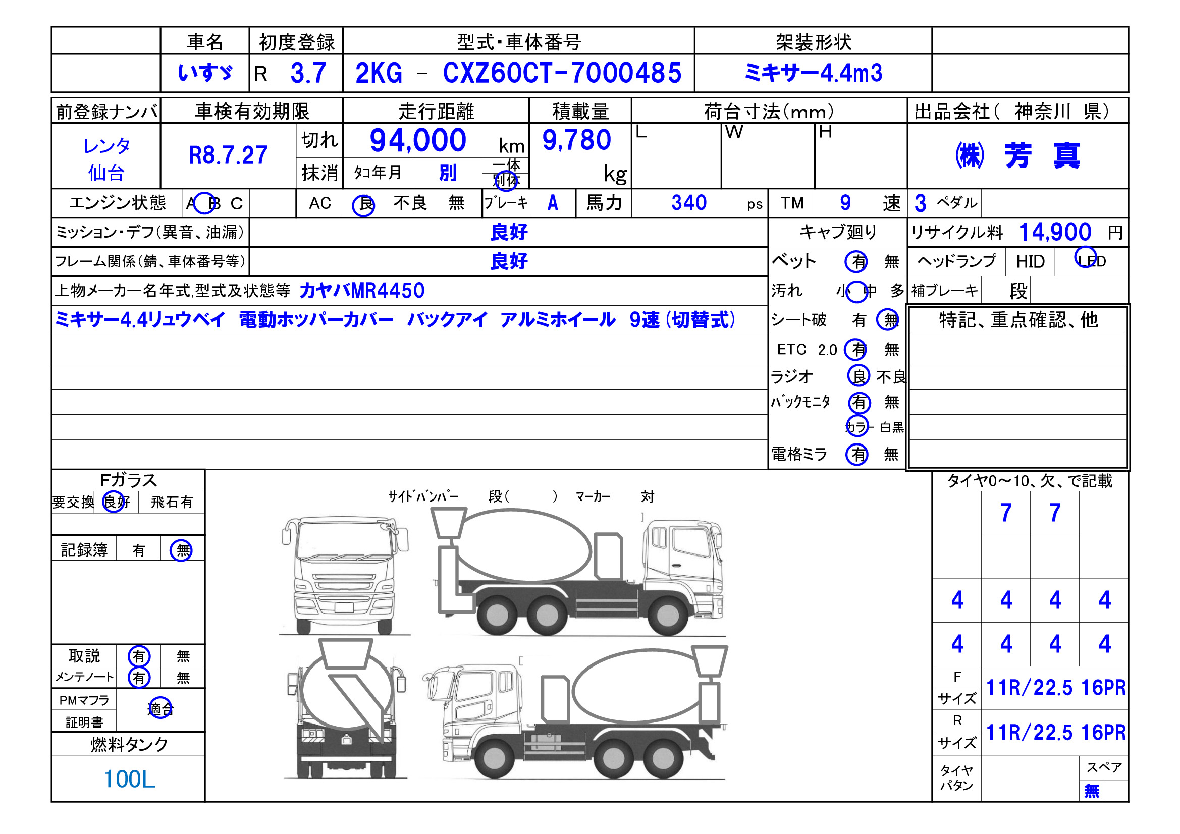トラック画像