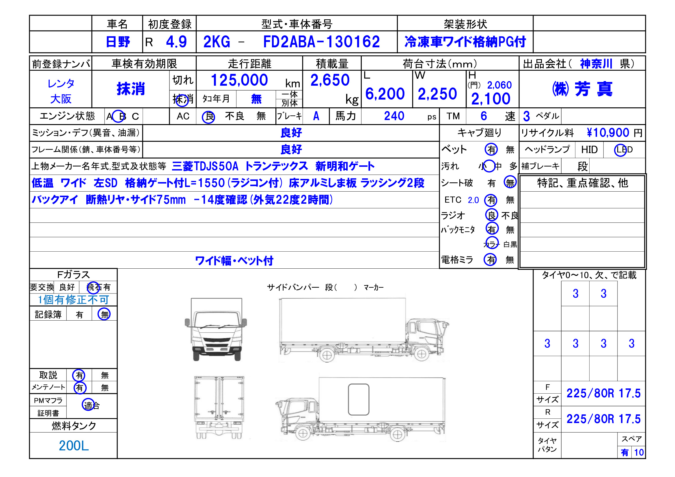 トラック画像