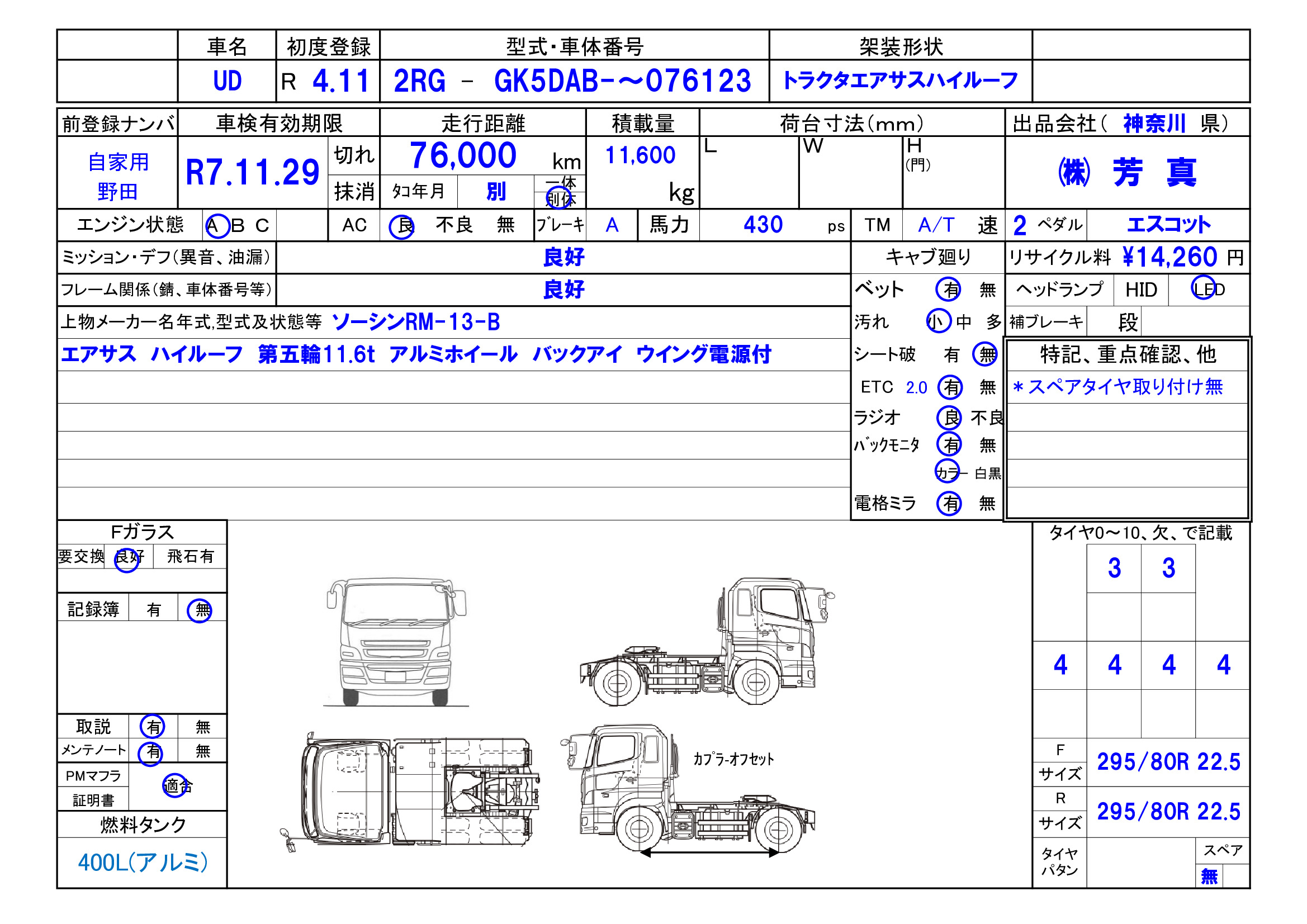 トラック画像
