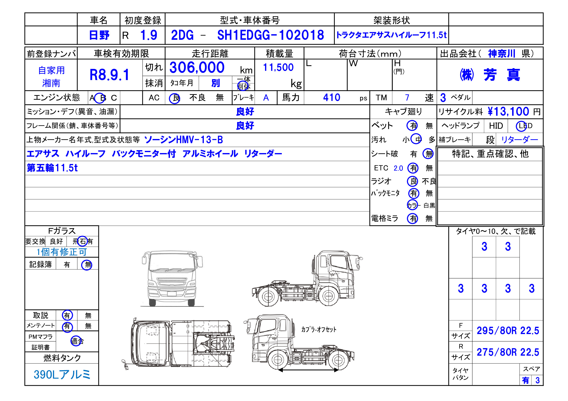 トラック画像