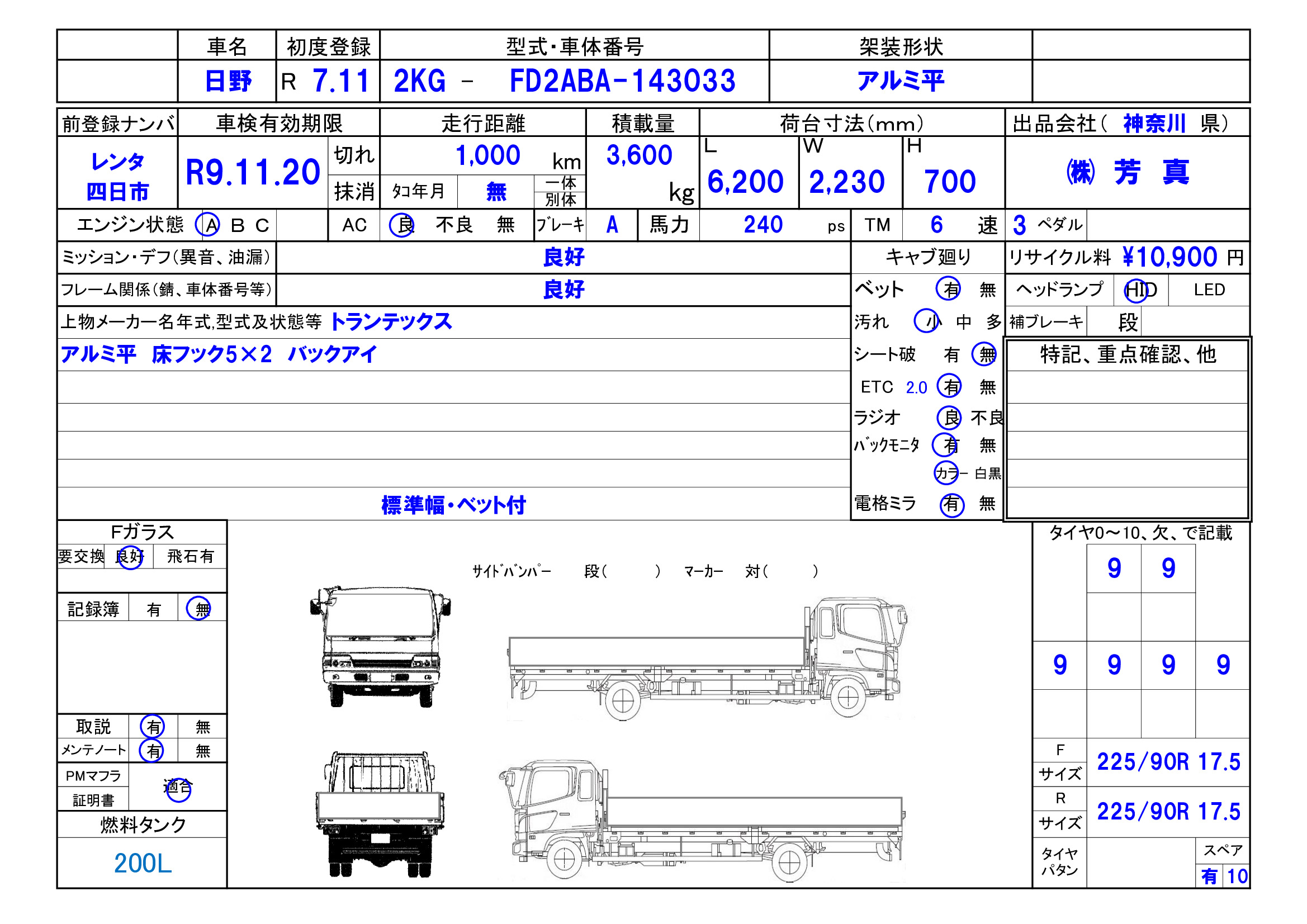 トラック画像