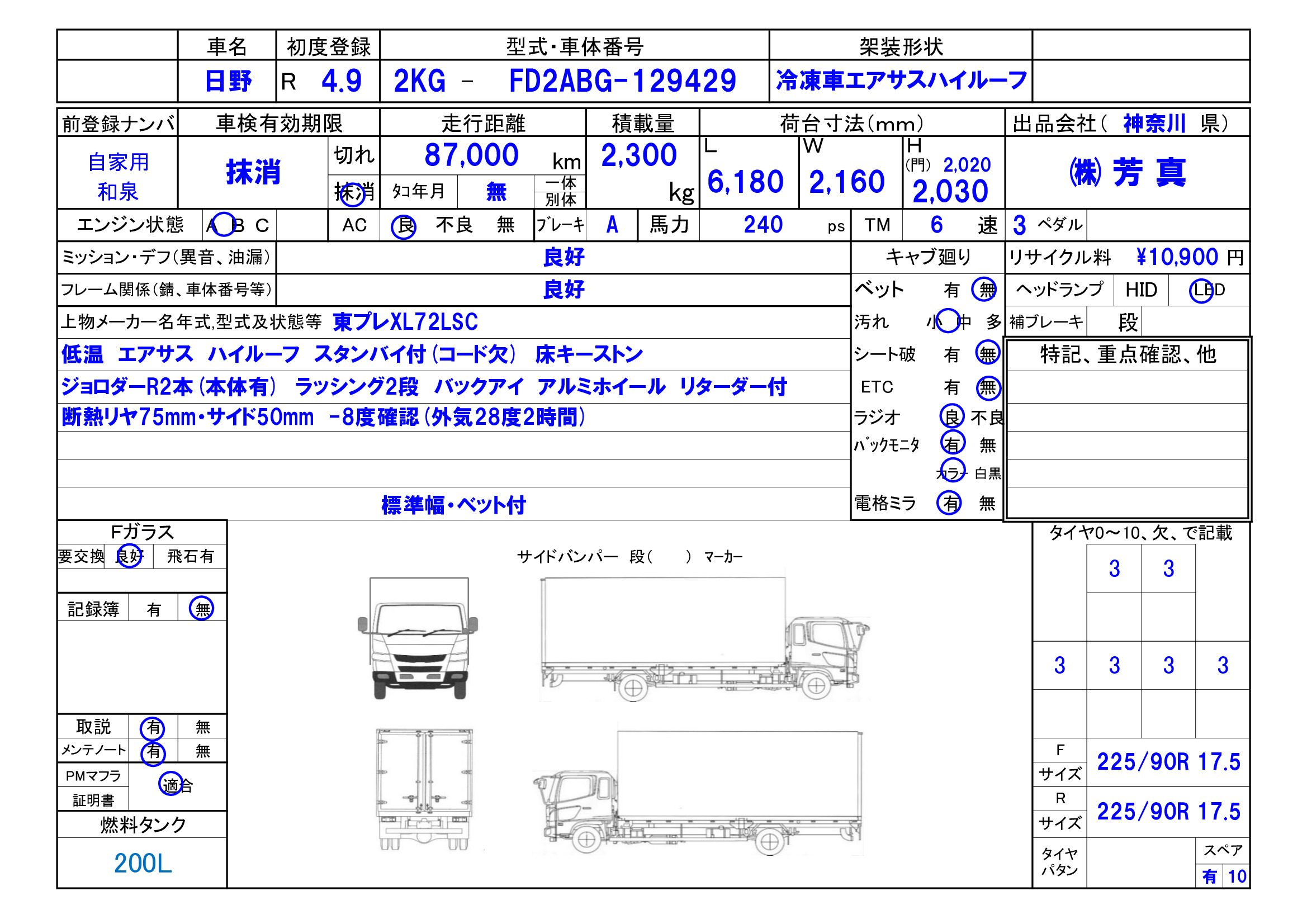 トラック画像