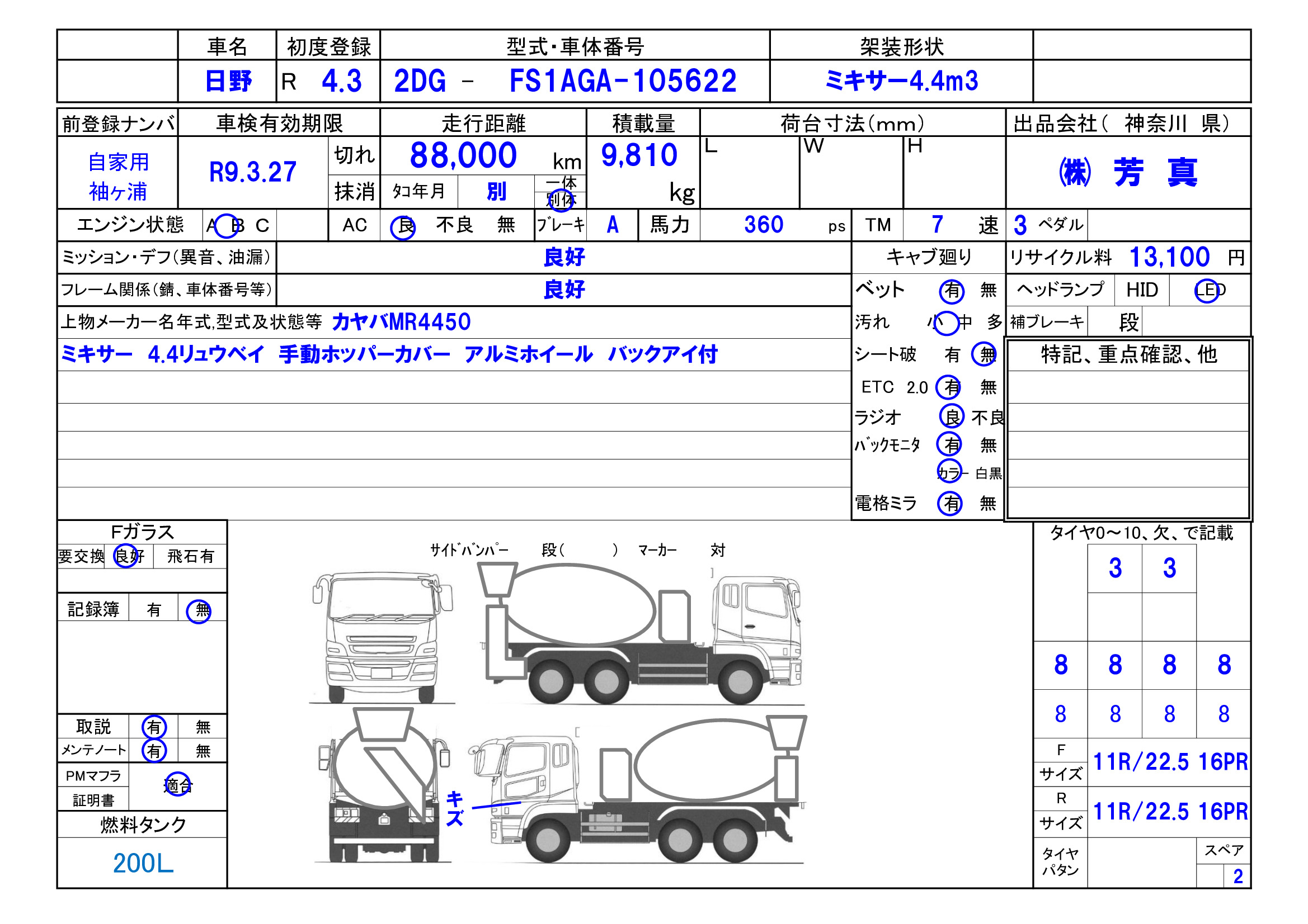 トラック画像