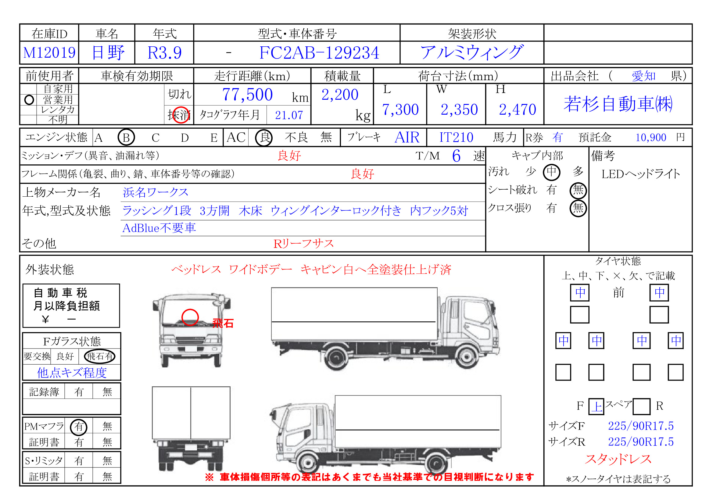 トラック画像