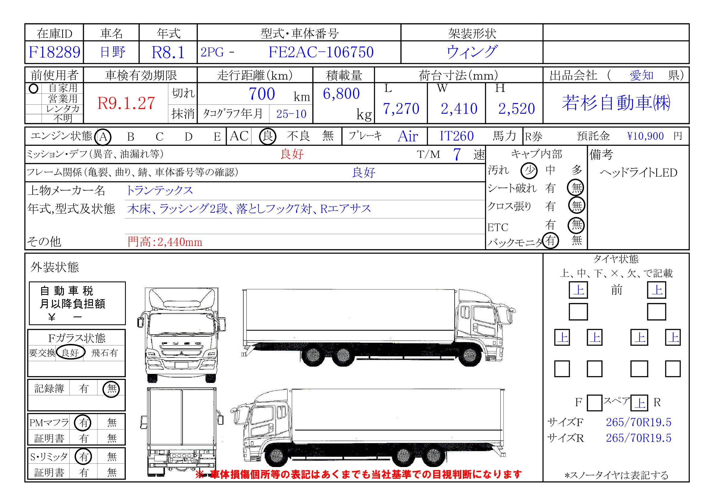 トラック画像