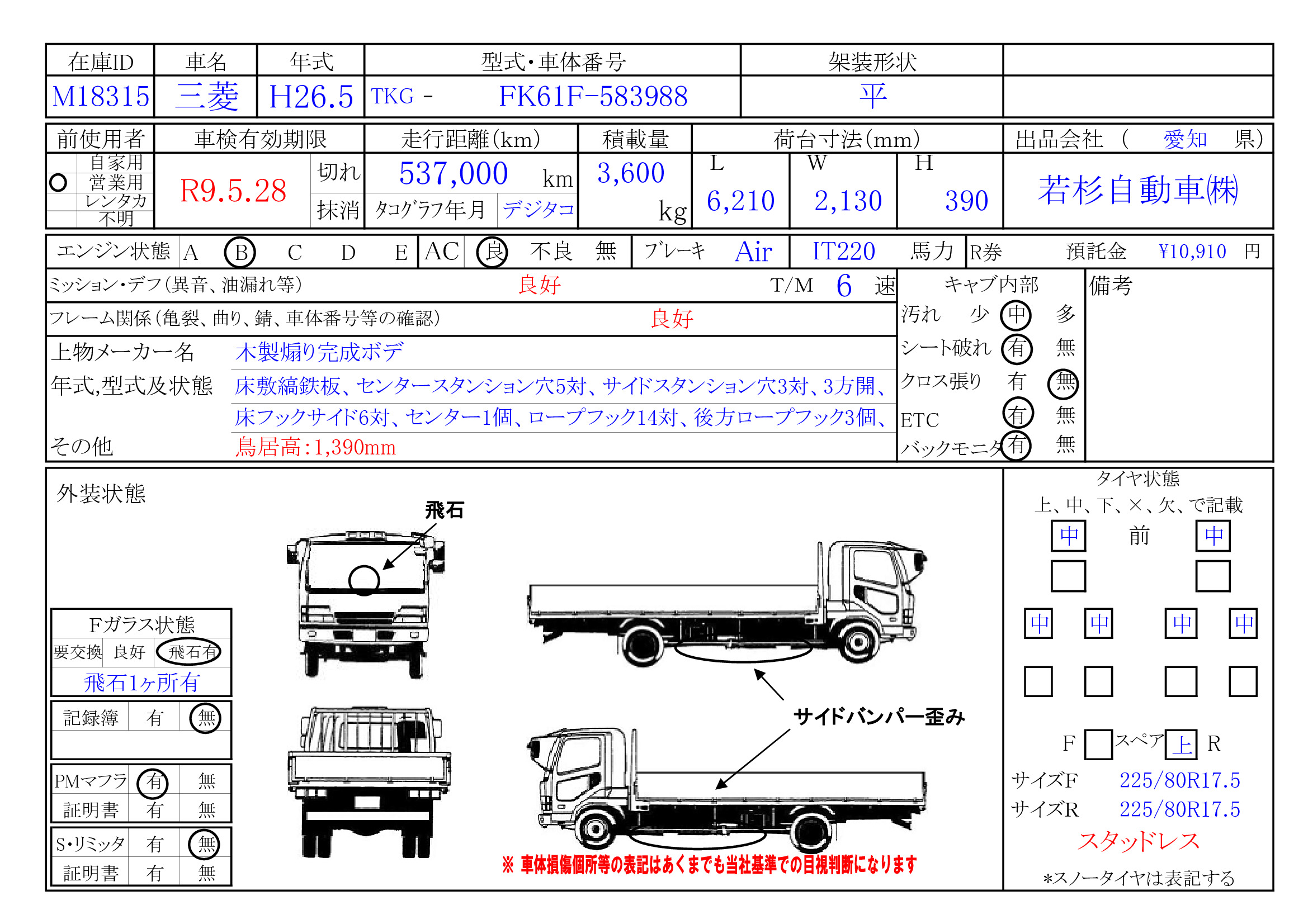 トラック画像