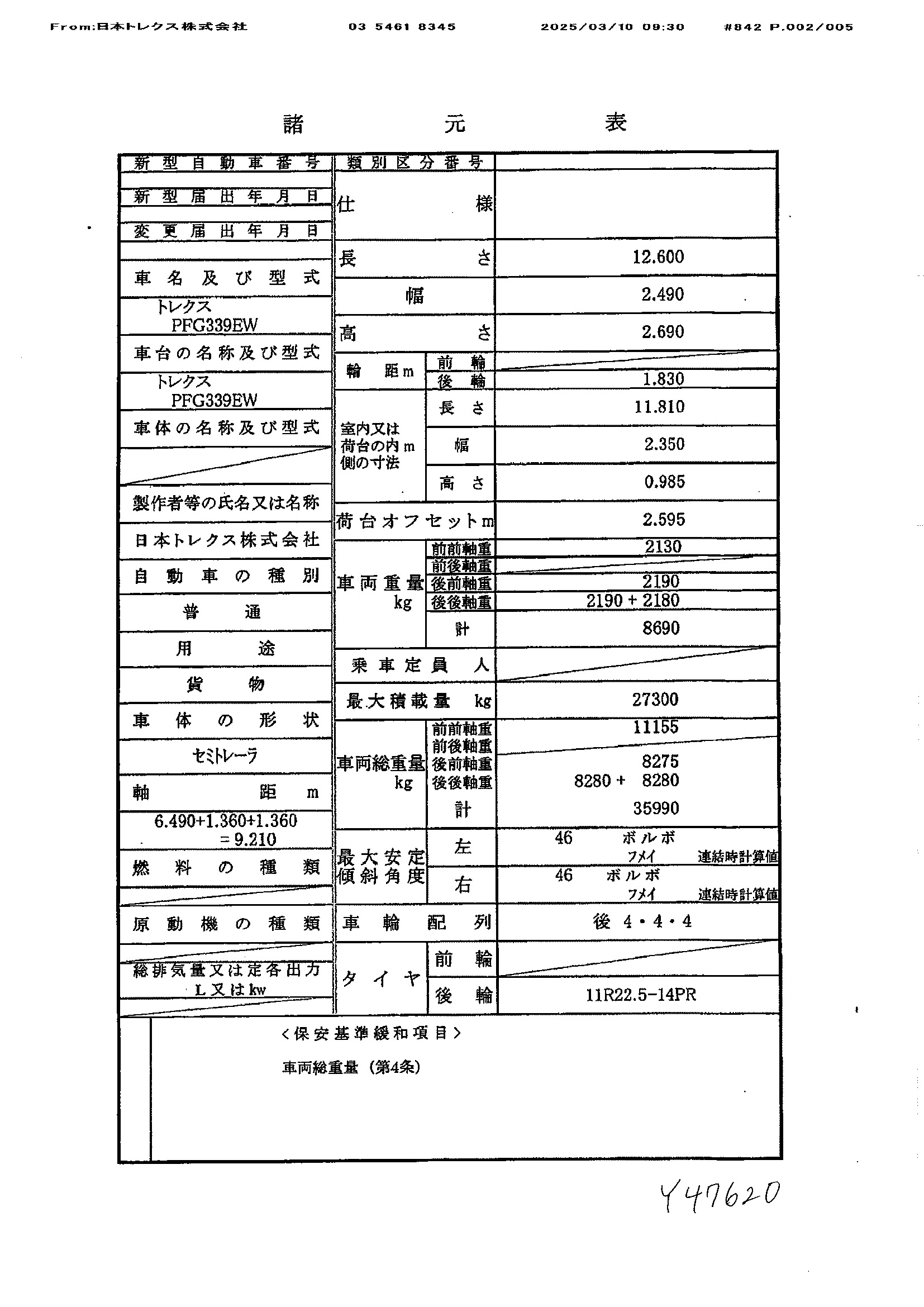 トラック画像