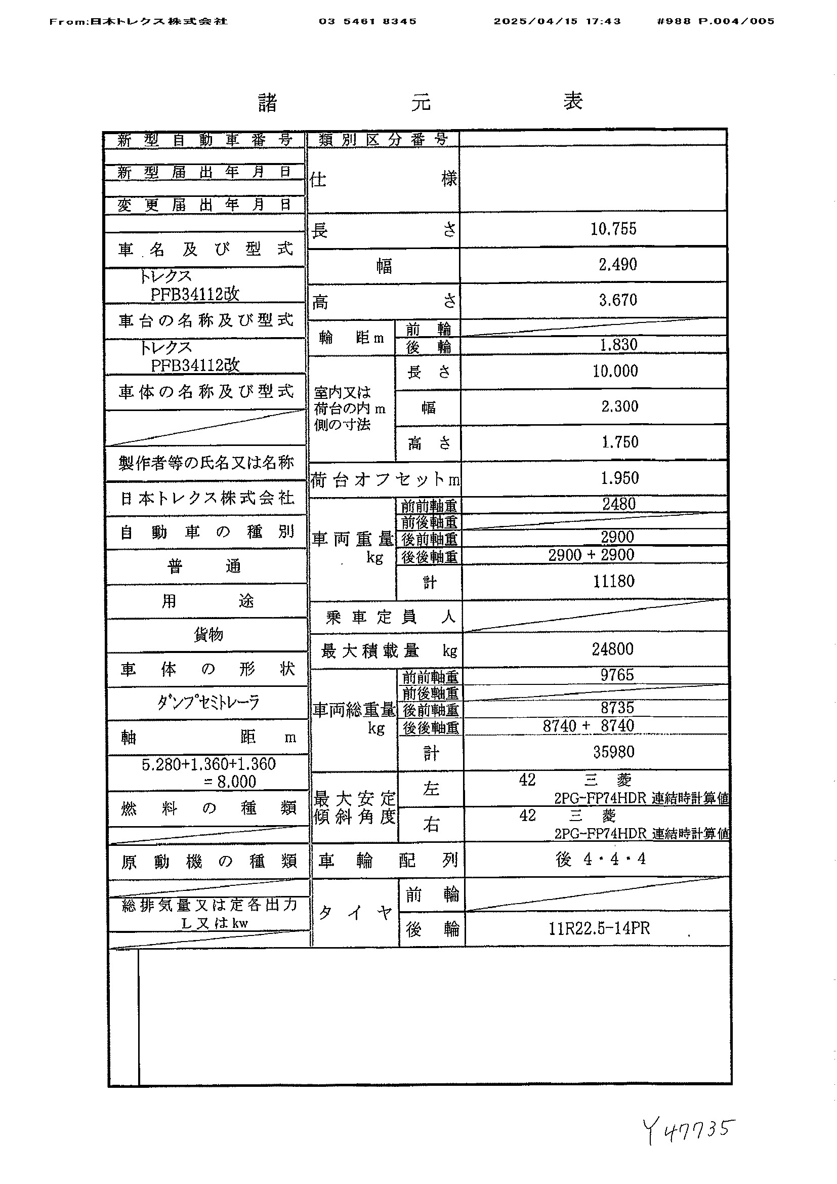 トラック画像